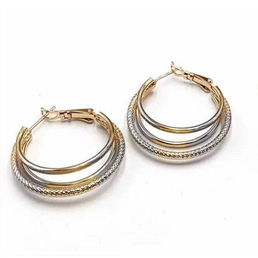 Jewellery Trestina Hoops | Abagael - Hoop Earrings Gold