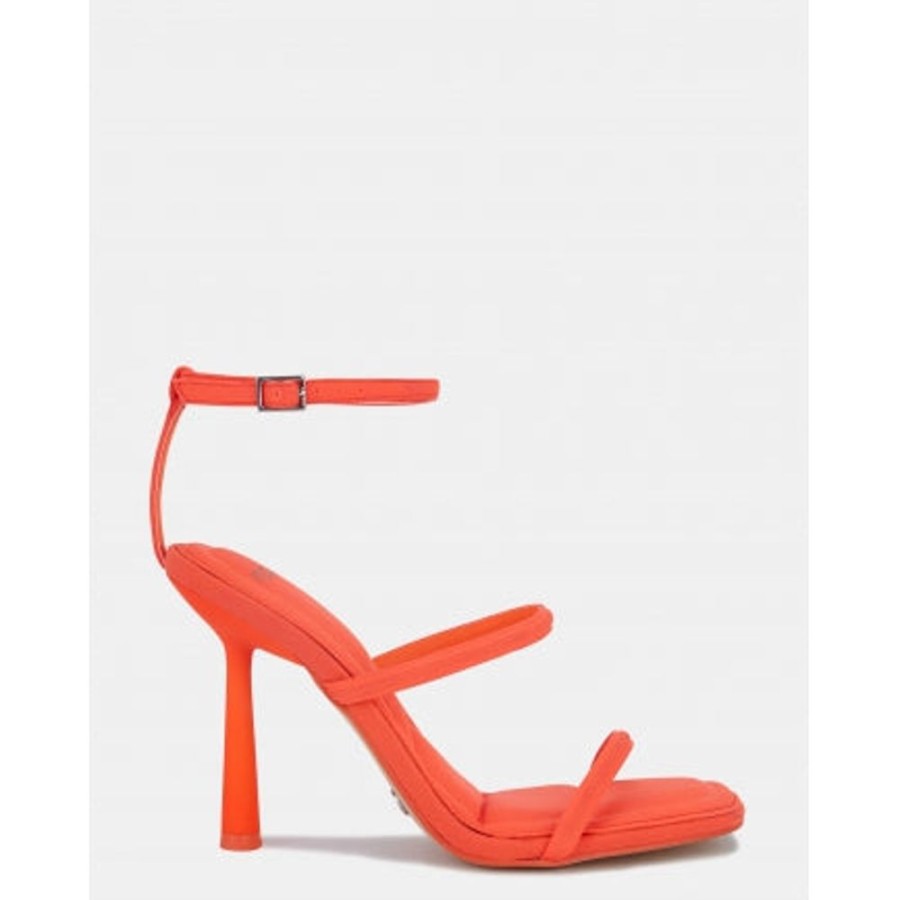 Novo Shoes Novo Strappy High Heels | Novo Women'S Zharna Fast Fashion Orange