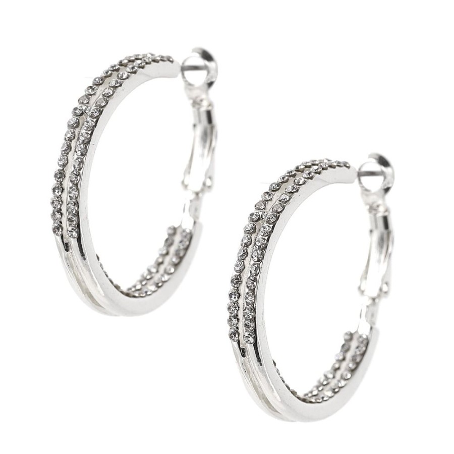 Jewellery Trestina Hoops | Anke - Hoop Earrings Silver