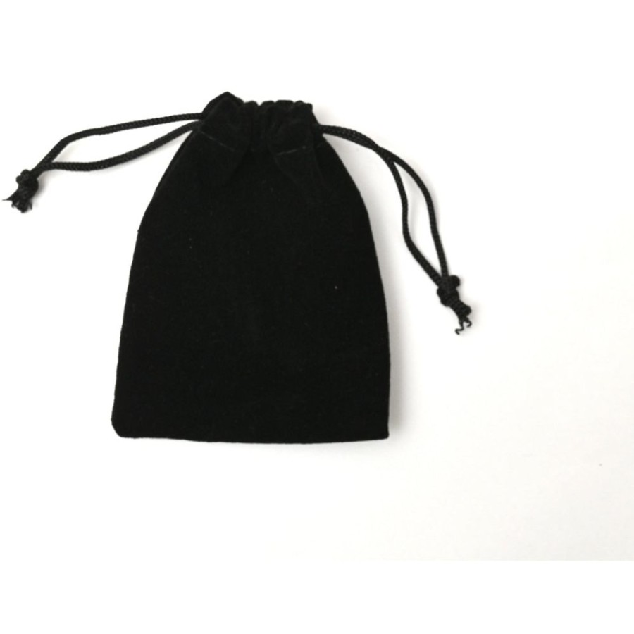 Organza Bags Trestina | Velvet Organza Bags (10Pcs) Black