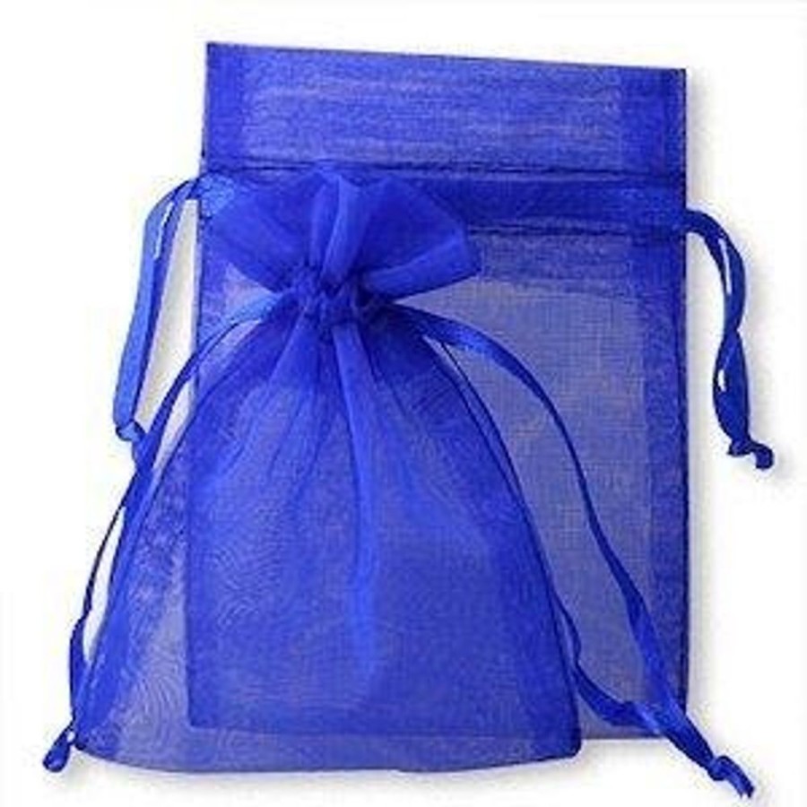 Organza Bags Trestina | Organza Bags (10Pcs) Royal Blue