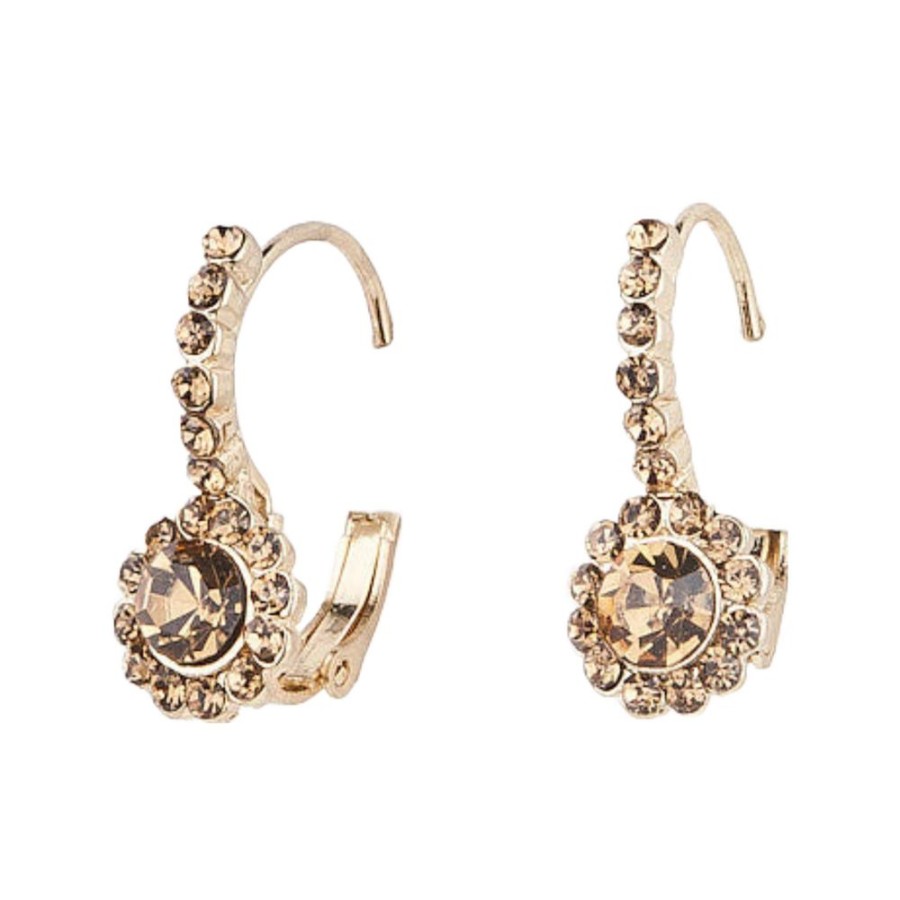 Jewellery Trestina Hoops | Ariella - Hoop Earrings Rose Gold