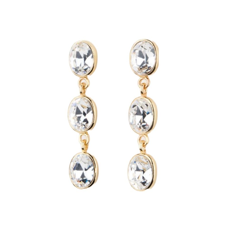 Jewellery Trestina Drop | Arlin - Drop Earrings Gold