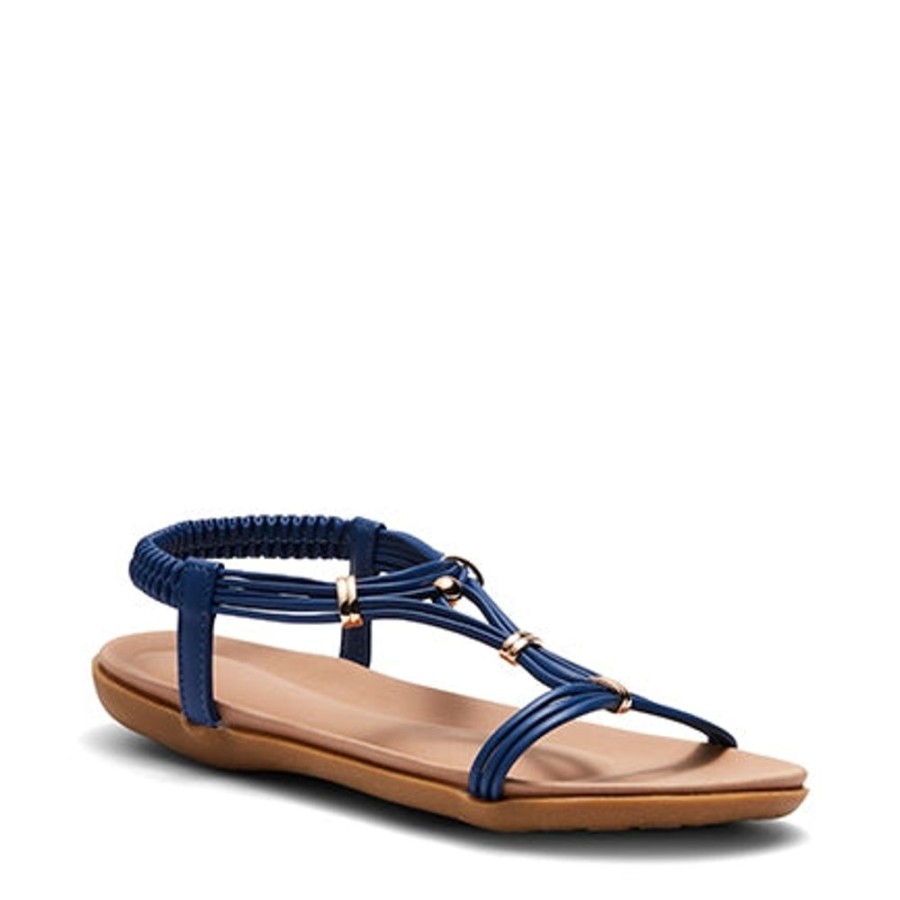 Novo Shoes Novo Strappy Sandals | Novo Women'S Talise Sandals Azura