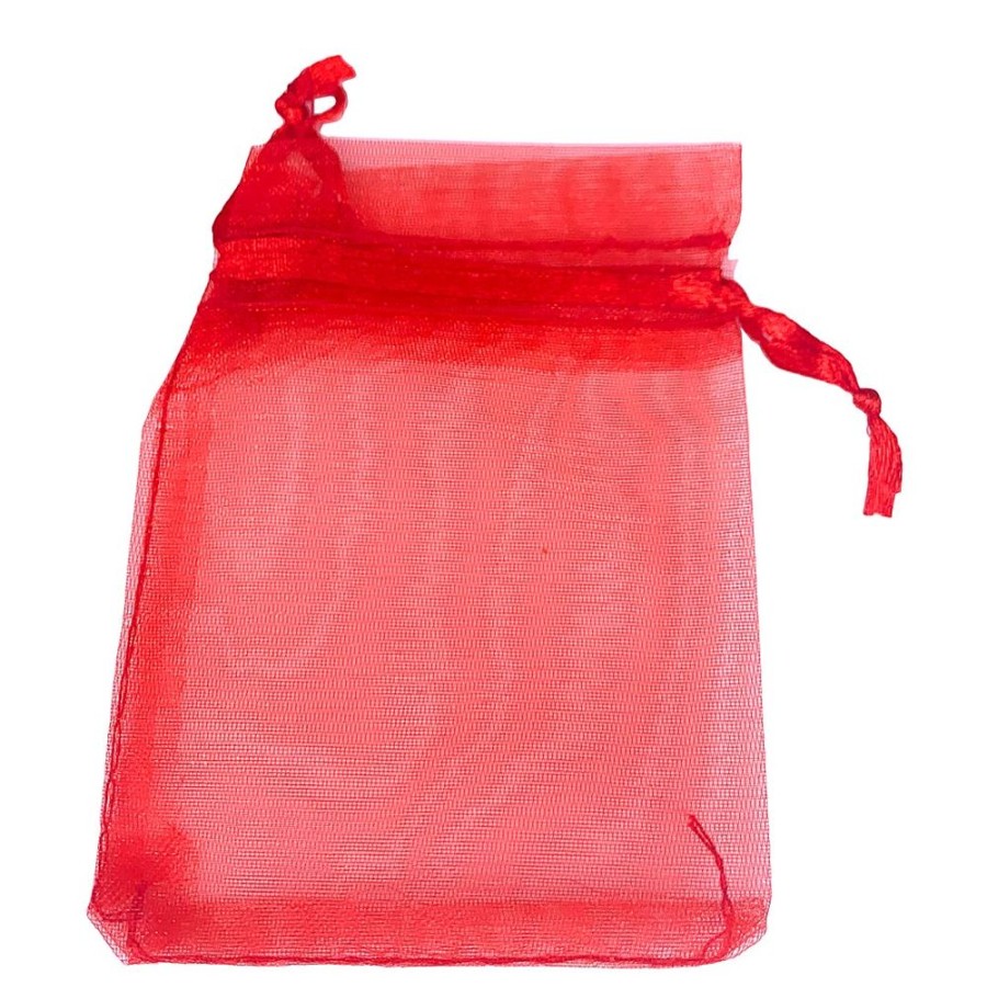 Organza Bags Trestina | Organza Bags (10Pcs) Red