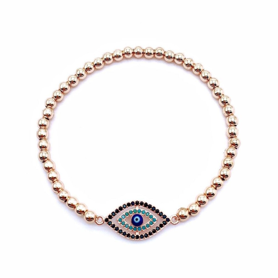 Jewellery Trestina Greek Evil Eye Mati Bracelets | Blythe - Greek Evil Eye Mati Bracelet