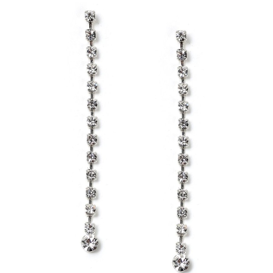 Jewellery Trestina Drop | Anna - Drop Earrings Silver