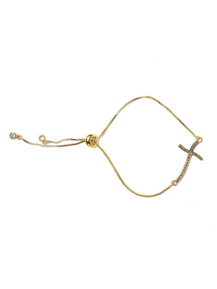 Jewellery Trestina Cross Bracelets | Bailey - Cross Bracelet