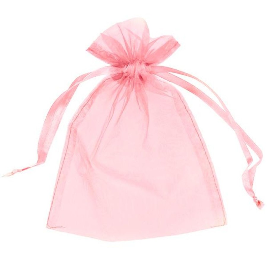 Organza Bags Trestina | Organza Bags (100Pcs) Pink