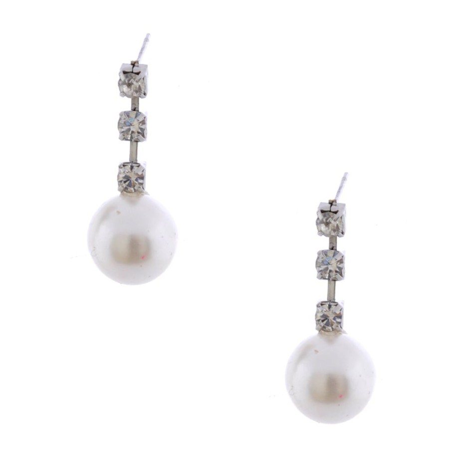 Jewellery Trestina Drop | Auburn - Drop Earrings Silver