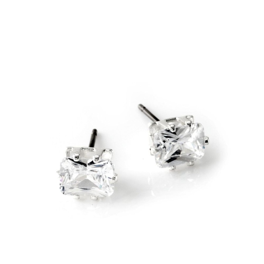 Jewellery Trestina Studs | Aneesha - Stud Earrings Silver