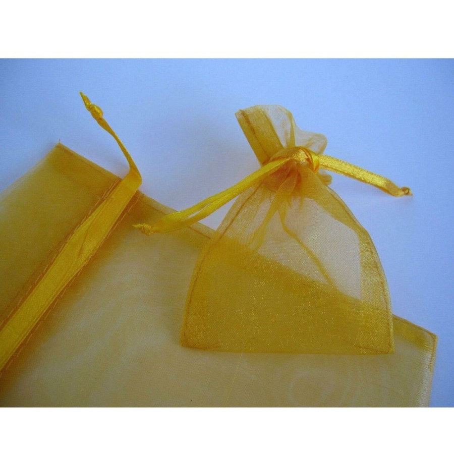 Organza Bags Trestina | Organza Bags (100Pcs) Orange