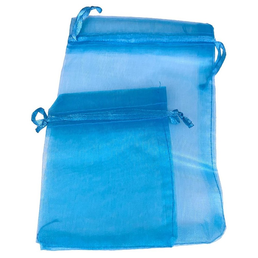 Organza Bags Trestina | Organza Bags (100Pcs) Blue