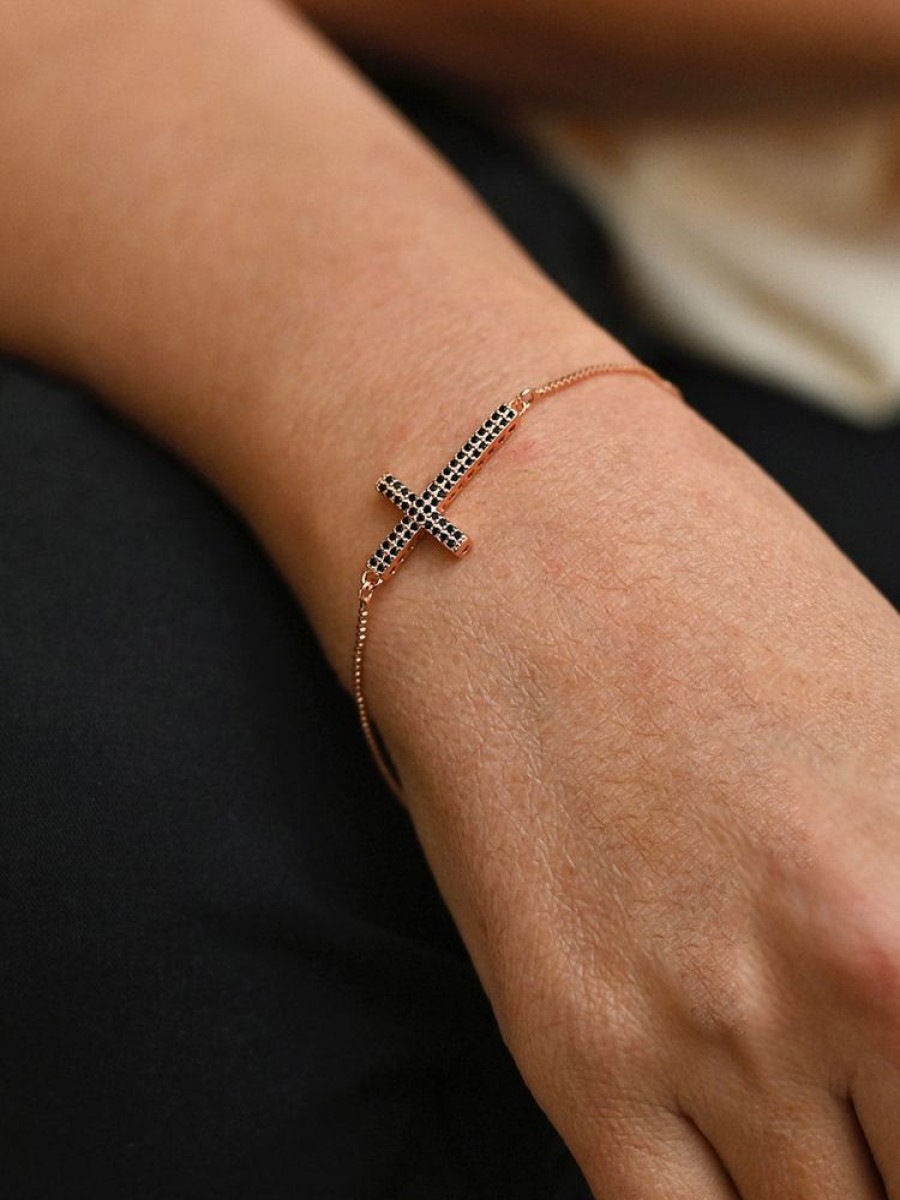 Jewellery Trestina Cross Bracelets | Belicia - Cross Bracelet