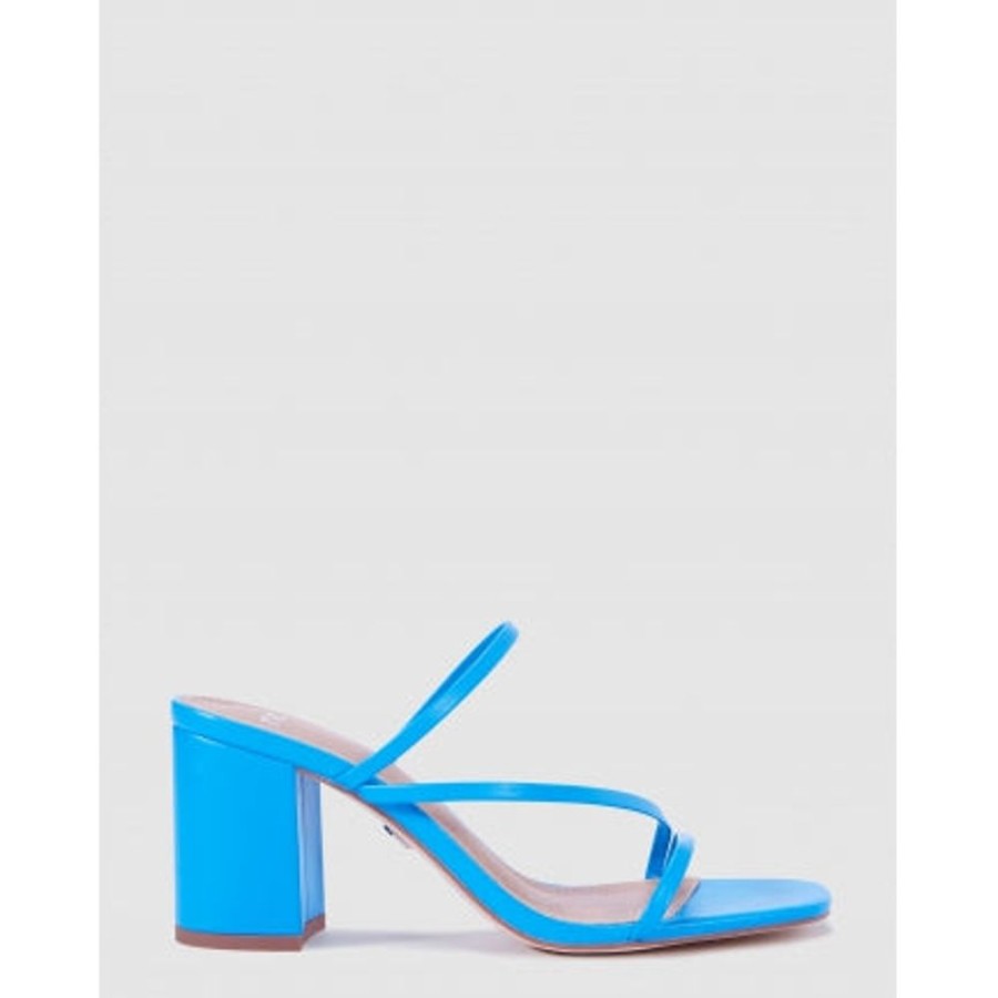 Novo Shoes Novo Strappy High Heels | Novo Women'S Nata Strappy - High Heel Blue