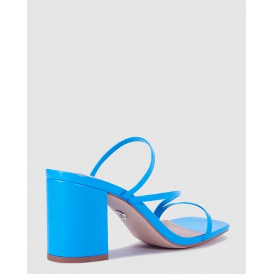 Novo Shoes Novo Strappy High Heels | Novo Women'S Nata Strappy - High Heel Blue