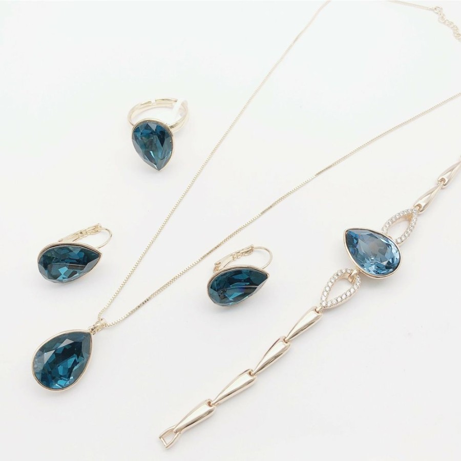 Jewellery Trestina Drop | Aneesa - Swarovski Element Set