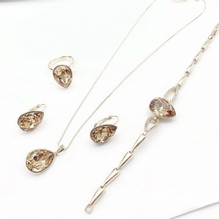 Jewellery Trestina Drop | Aneesa - Swarovski Element Set