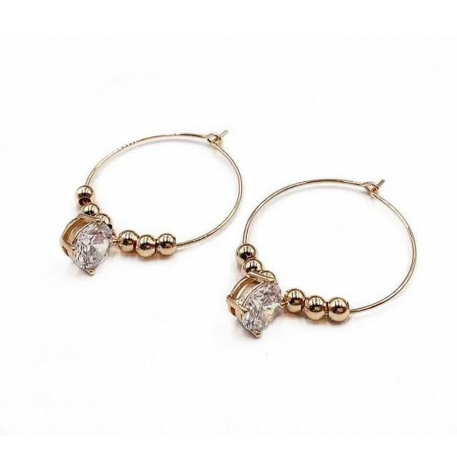 Jewellery Trestina Hoops | Abellona - Hoop Earrings Amber