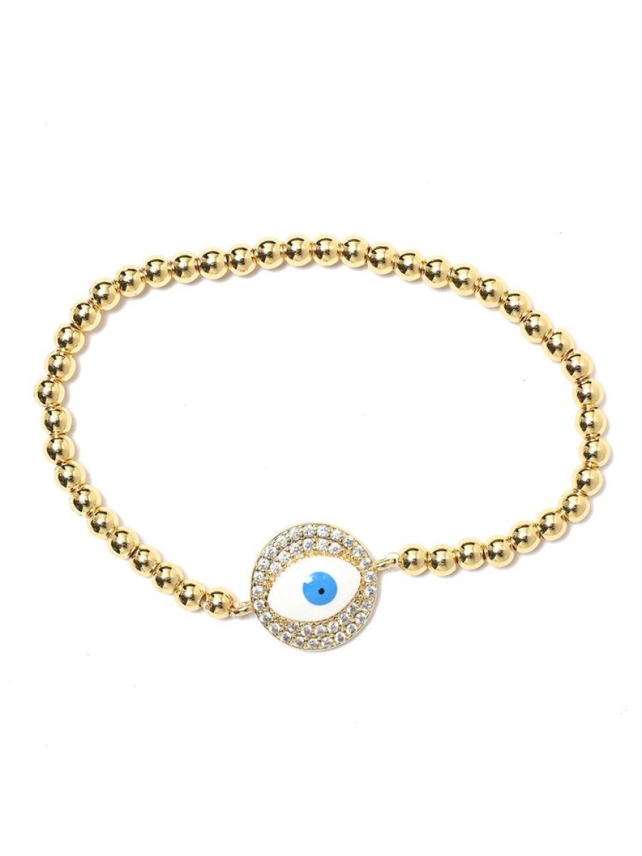 Jewellery Trestina Greek Evil Eye Mati Bracelets | Bibiana - Greek Evil Eye Mati Bracelet