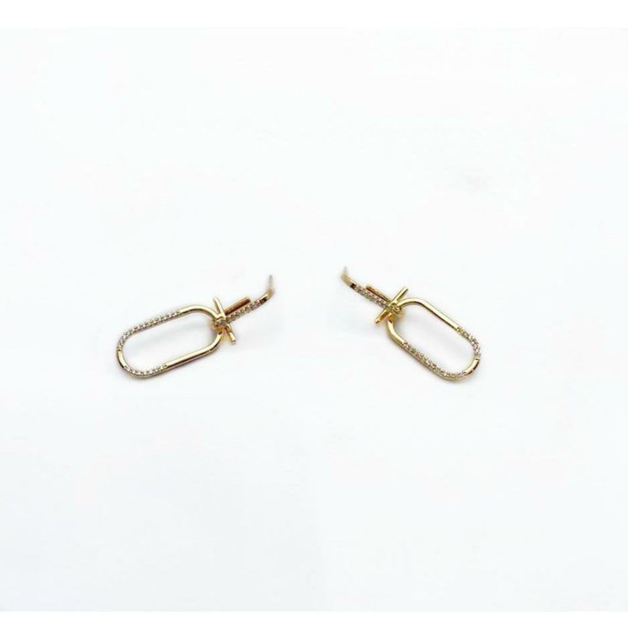 Jewellery Trestina Studs | Aale - Stud Earrings Gold