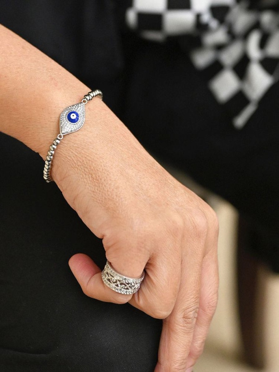 Jewellery Trestina Greek Evil Eye Mati Bracelets | Bristol- Greek Evil Eye Mati Bracelet