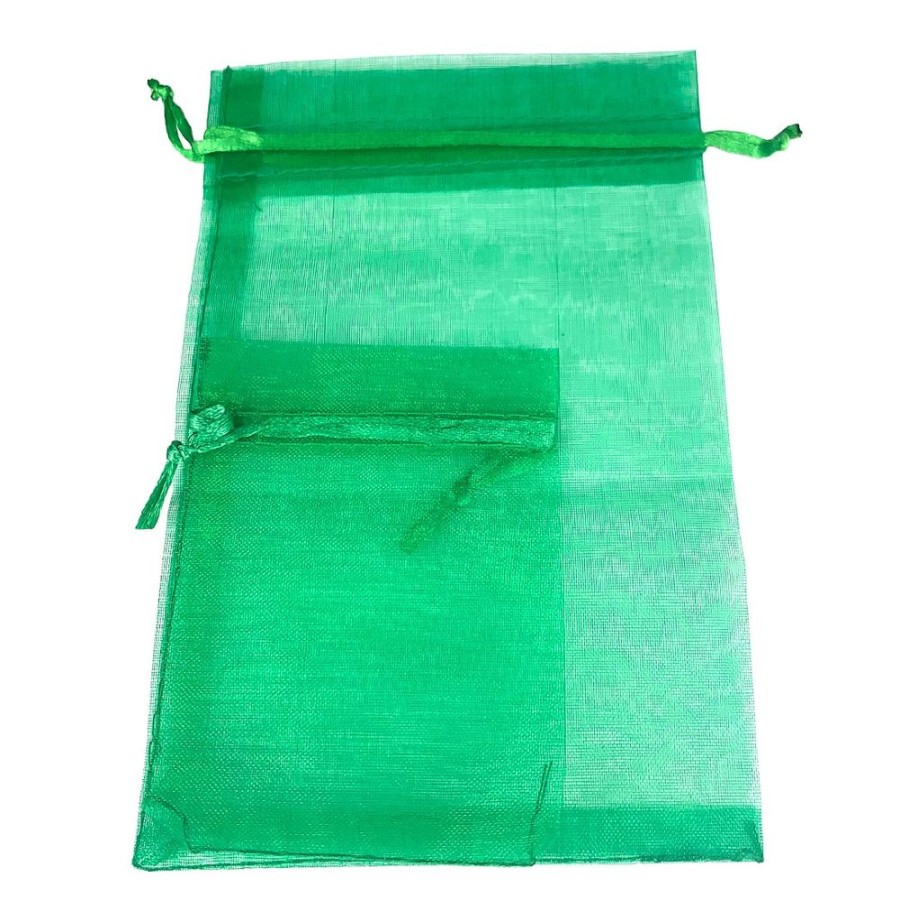 Organza Bags Trestina | Organza Bags (10Pcs) Green