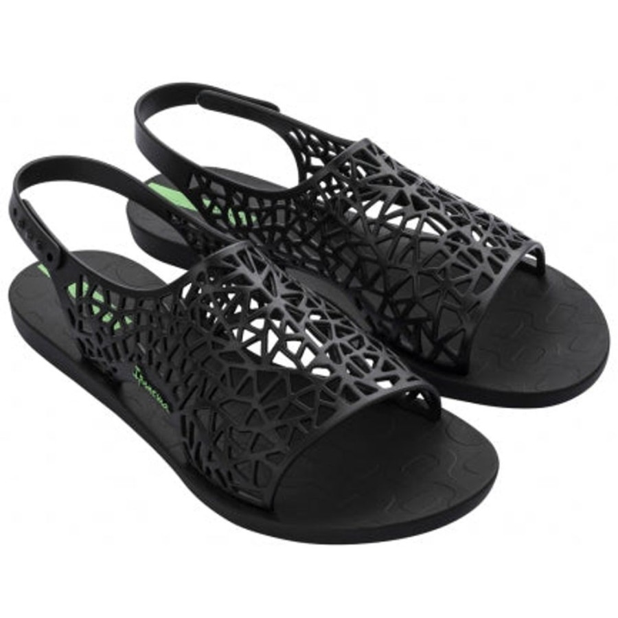 Novo Shoes Ipanema Ipanema | Novo Women'S Shape Fem Grendene Black