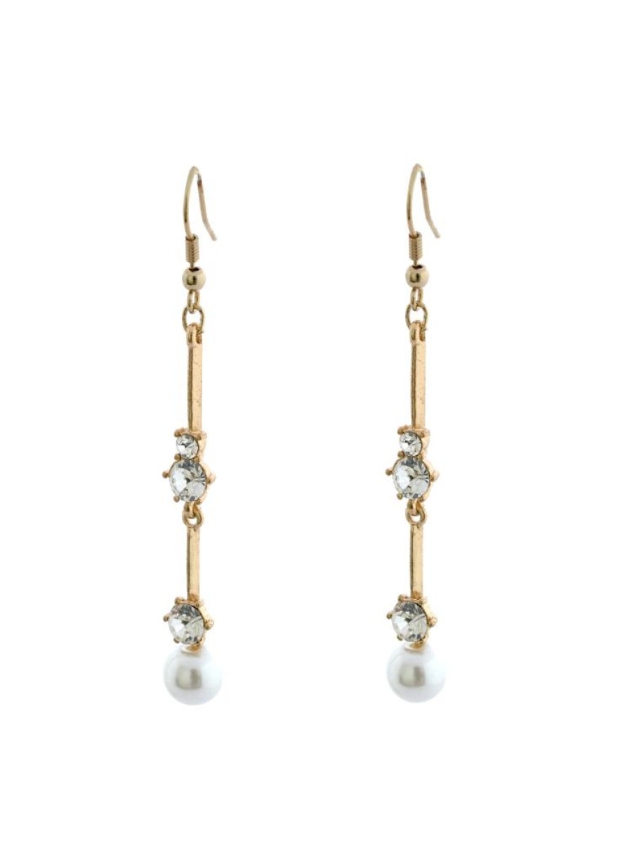 Jewellery Trestina Drop | Ashton - Drop Earrings Gold