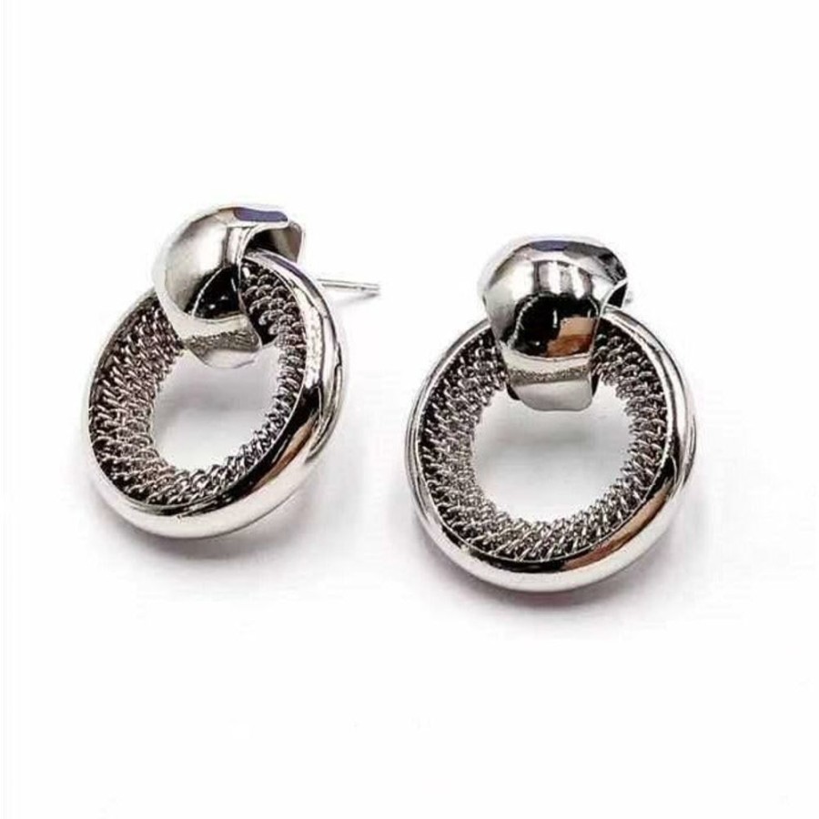 Jewellery Trestina Hoops | Abarrane - Hoop Earrings Silver