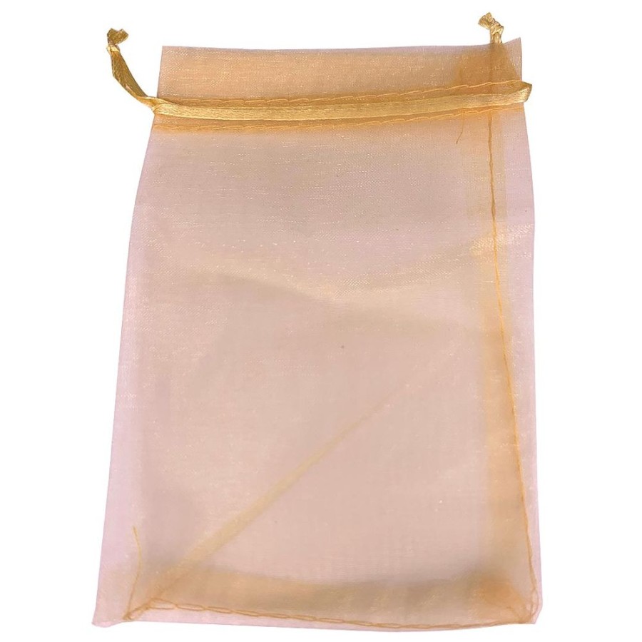 Organza Bags Trestina | Organza Bags (10Pcs) Gold