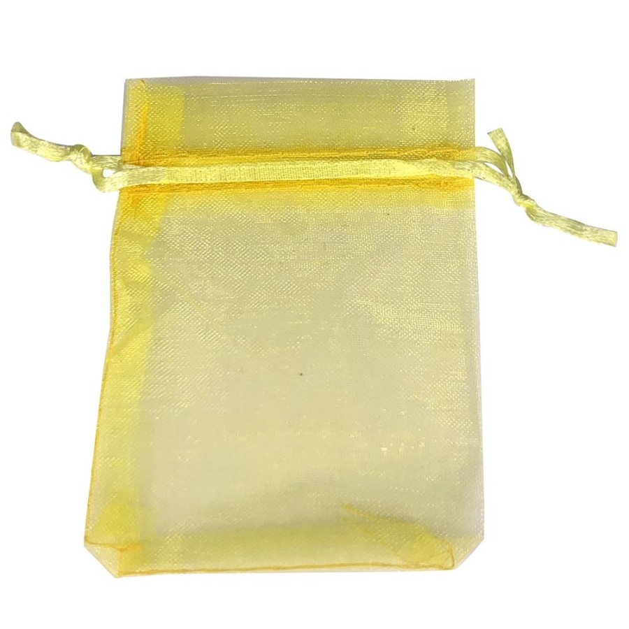 Organza Bags Trestina | Organza Bags (10Pcs) Yellow