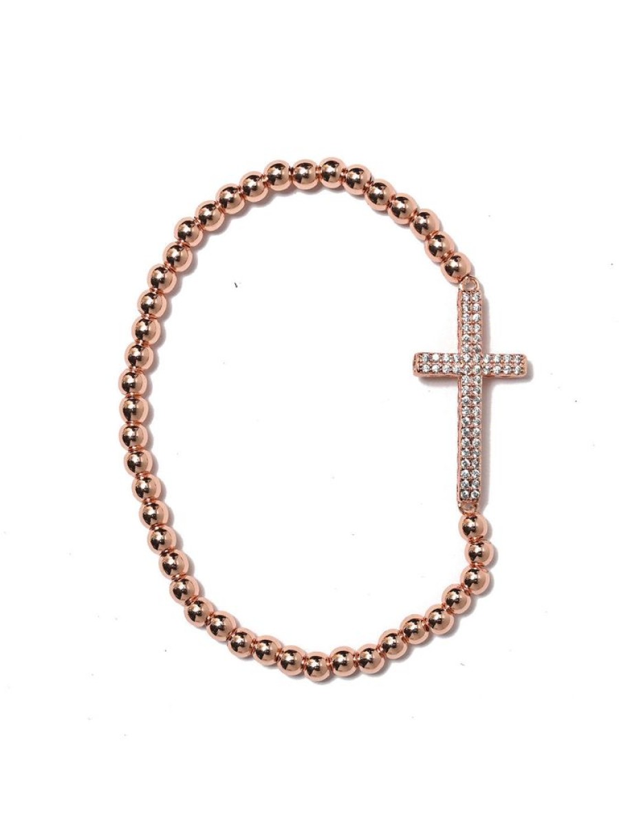 Jewellery Trestina Cross Bracelets | Beata - Cross Bracelet