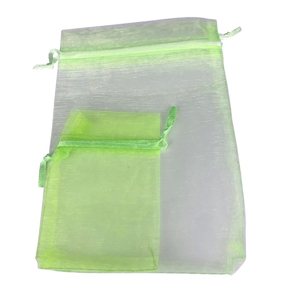 Organza Bags Trestina | Organza Bags (100Pcs) Light Green