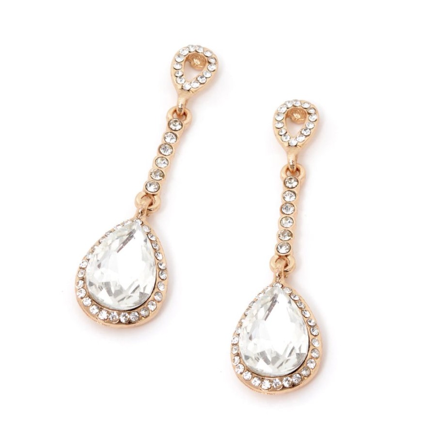 Jewellery Trestina Drop | Ananya - Drop Earrings Gold