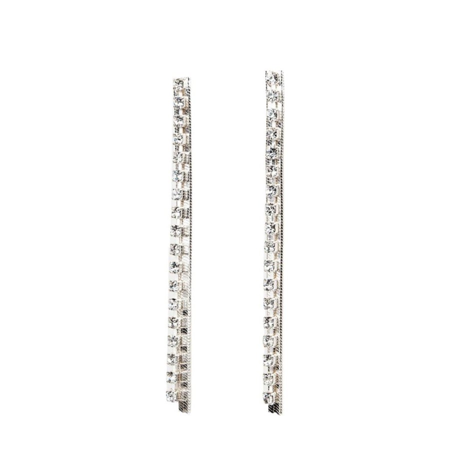 Jewellery Trestina Drop | Anira - Drop Earrings Silver