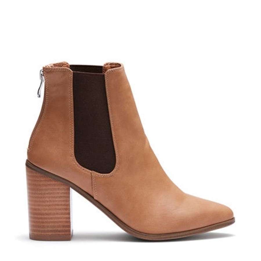 Novo Shoes Novo Leather Boots | Novo Women'S Kenna Boots Camel