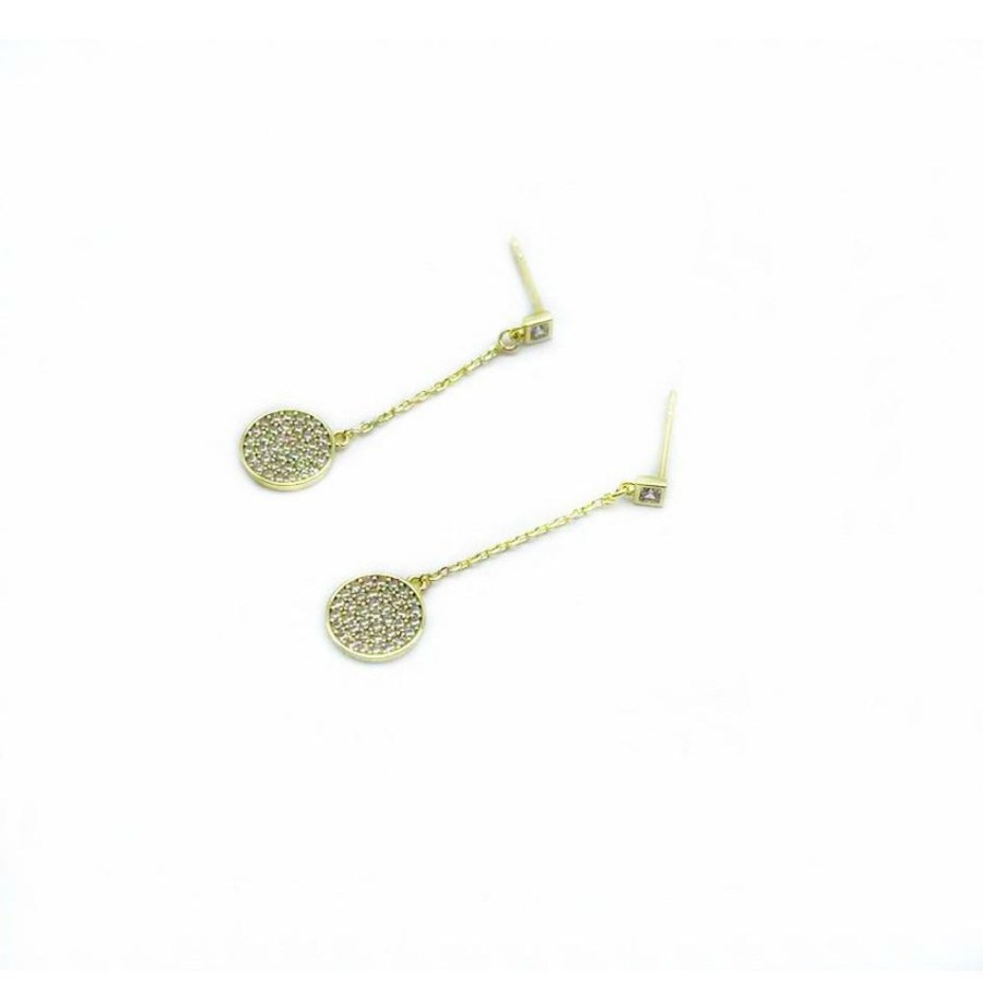 Jewellery Trestina Drop | Abha - Drop Earrings Gold