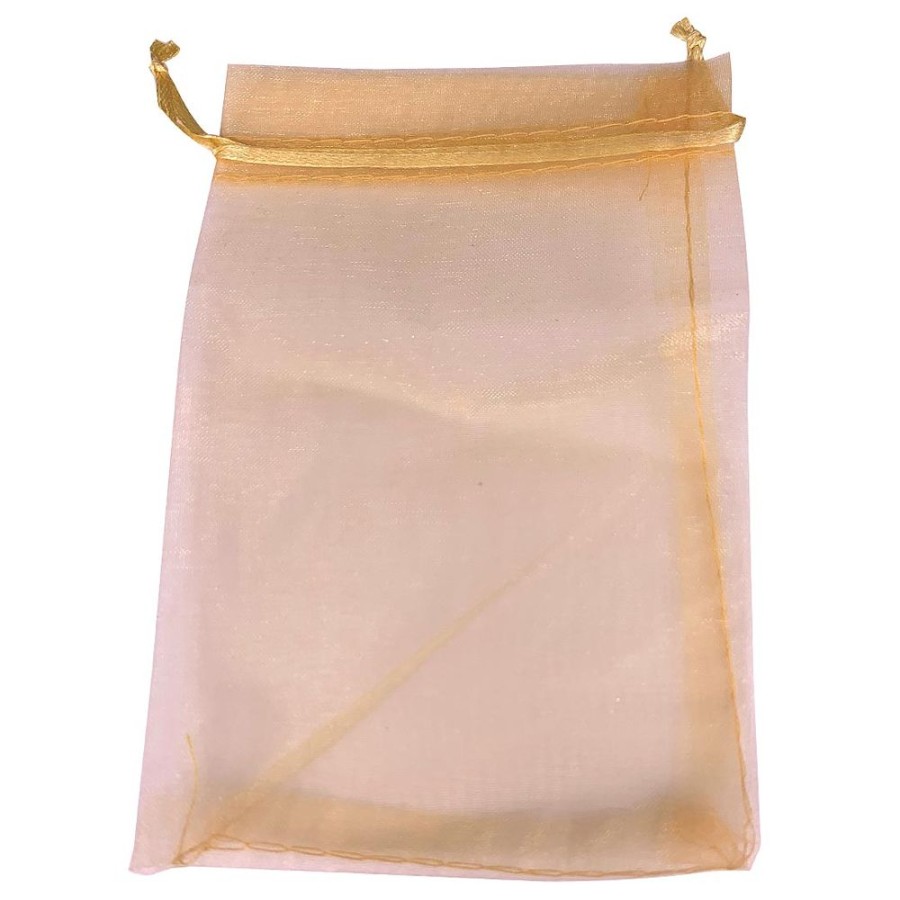 Organza Bags Trestina | Organza Bags (100Pcs) Gold