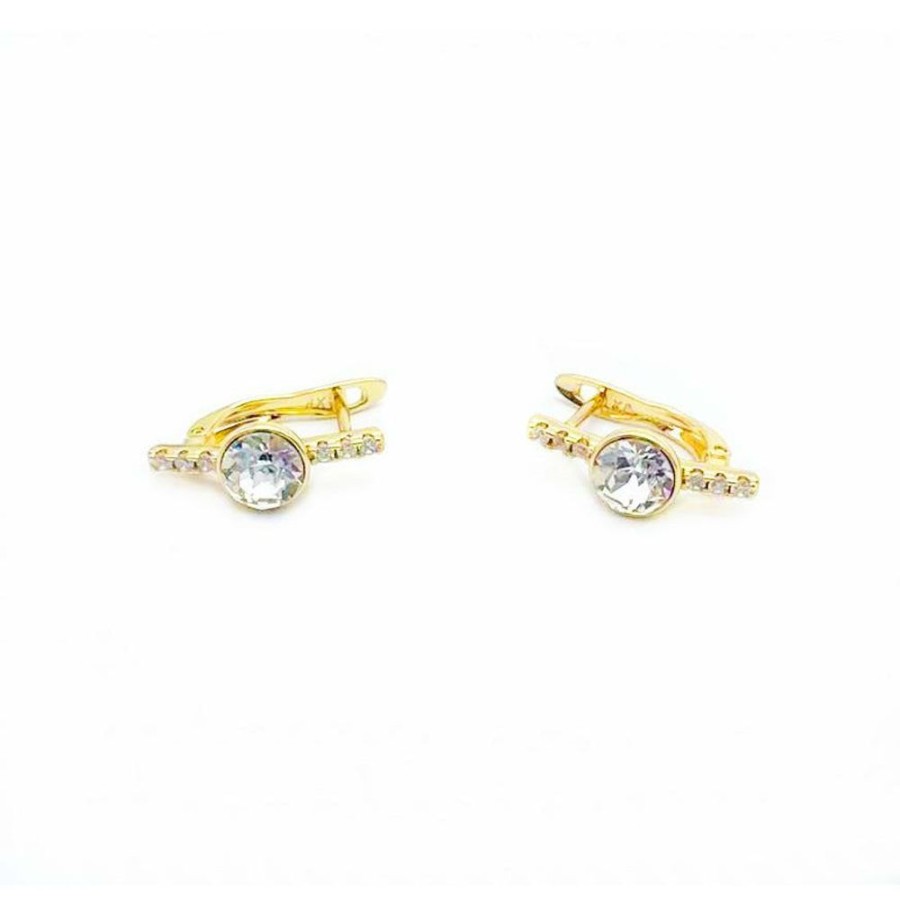 Jewellery Trestina Studs | Abiela - Stud Earrings Gold