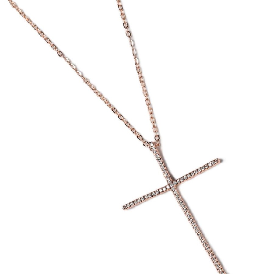 Jewellery Trestina Cross Bracelets | Yohana - Cross Necklace