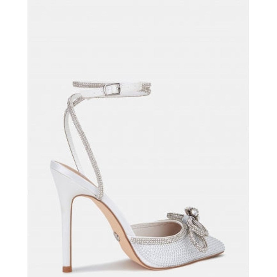 Novo Shoes Novo Strappy High Heels | Novo Women'S Zoobibi Luxeevening White