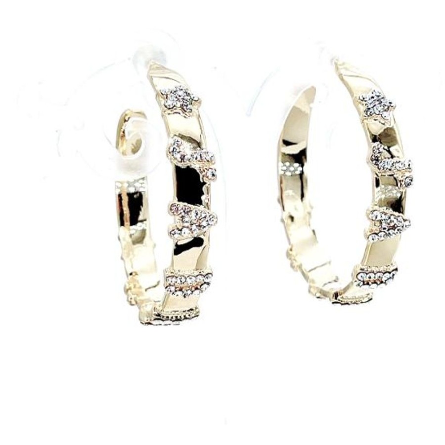 Jewellery Trestina Hoops | Aicha - Hoop Earrings Silver