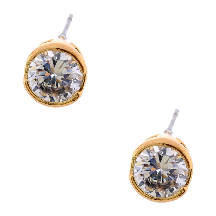 Jewellery Trestina Studs | Ariel - Stud Earrings Gold