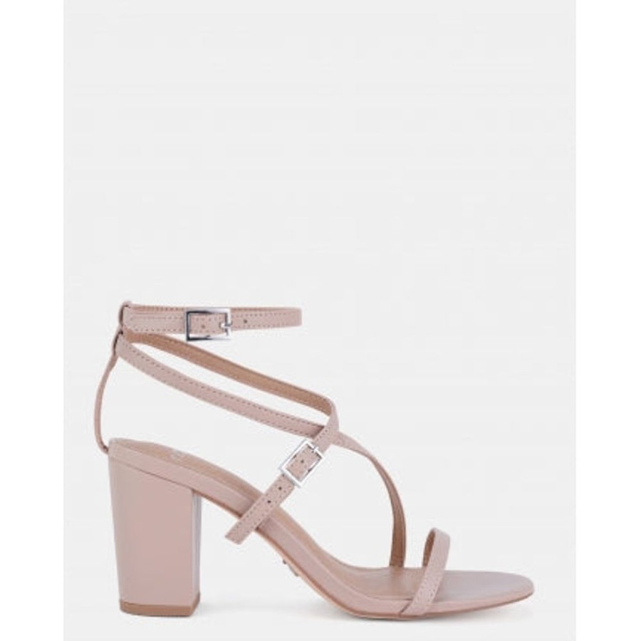 Novo Shoes Novo Strappy Low Heels | Novo Women'S Udare Strappy - Low Heel