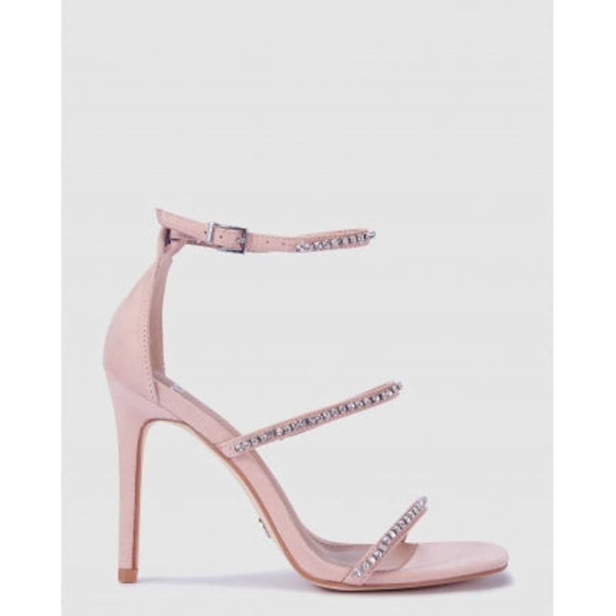 Novo Shoes Novo Strappy High Heels | Novo Women'S Lizzie Luxe Strappy - High Heel Diamond