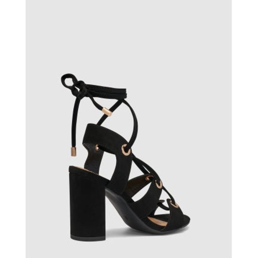 Novo Shoes Novo Strappy High Heels | Novo Women'S Museum Strappy - High Heel Black