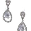 Jewellery Trestina Drop | Astra - Drop Earrings Silver