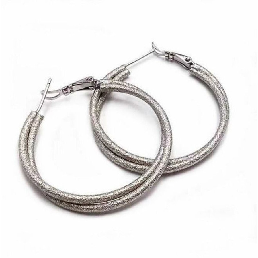 Jewellery Trestina Hoops | Abella - Hoop Earrings Silver