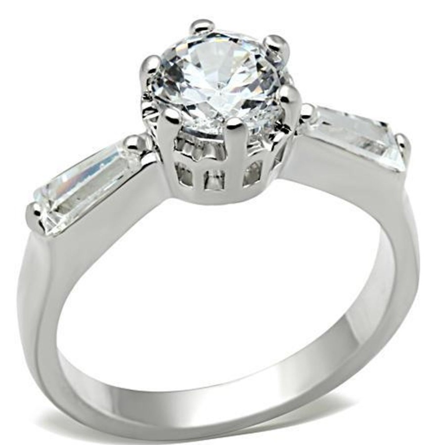 Jewellery Trestina | Dane - 925 Sterling Silver Cubic Zirconia Ring